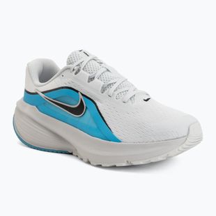 Scarpe da corsa uomo Nike Downshifter 14 off white/light current blue/black