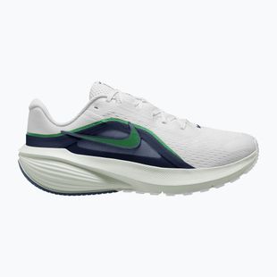 Scarpe da corsa uomo Nike Downshifter 14 white/midnight navy/green spark
