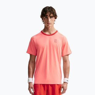T-shirt da uomo Nike Court Dri-Fit Advantage atomic pink/picante red/picante red