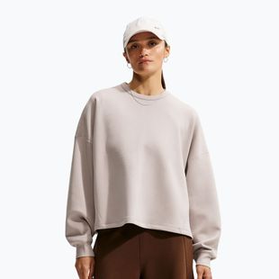 Felpa da allenamento donna Nike 24.7 ImpossiblySoft Cream Ii/Cream Ii/College Grey
