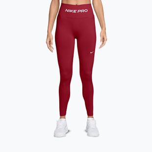 Leggings da donna Nike Pro Seamless tough red/white