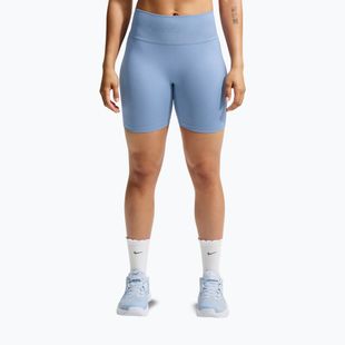 Pantaloncini da allenamento da donna Nike Pro Seamless work blue