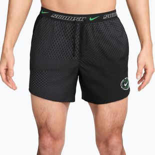 Pantaloncini da corsa da uomo Nike Stride black