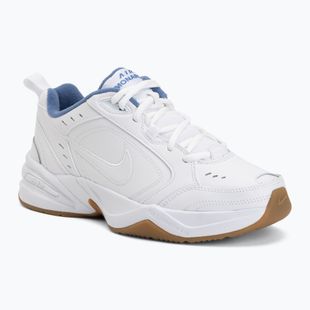Scarpe da allenamento uomo Nike Air Monarch IV white/indigo storm/gum light brown/white