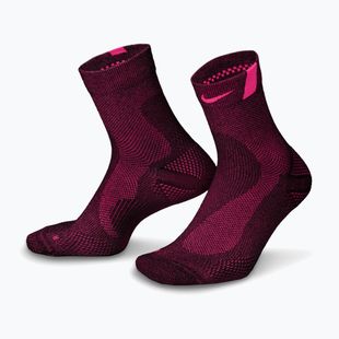 Calze Nike Run Lightweight Micro Crew Black/Hyper Pink/Hyper Pink
