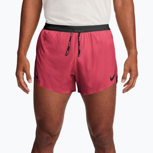 Pantaloncini da corsa da uomo Nike AeroSwift fusion red/black