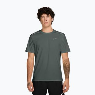 Maglia da corsa da uomo Nike Miler Dri-Fit UV camo green