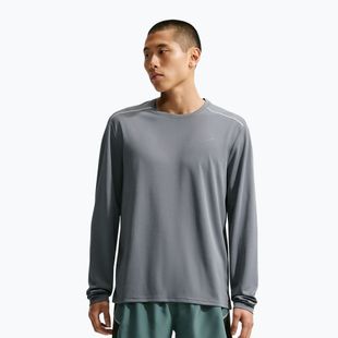Longsleeve da running uomo Nike Miler Dri-Fit UV smoke grey
