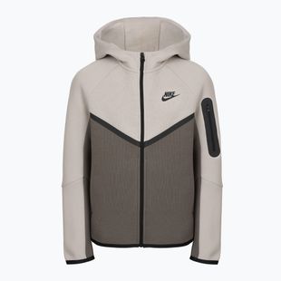Felpa bambini Nike Sportswear Tech Fleece moon particle/cave stone/black/black