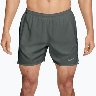 Pantaloncini uomo Nike Miler Dri-Fit Brief Lined 5" camo green/mineral slate