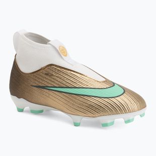 Scarpe da calcio bambino Nike Jr. Mercurial Superfly 11 Academy "Kylian Mbappé" metallic gold/green glow