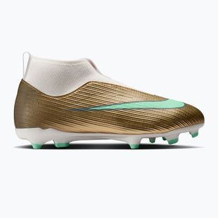 Scarpe da calcio bambino Nike Jr. Mercurial Superfly 11 Academy "Kylian Mbappé" metallic gold/green glow