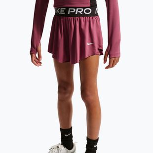 Pantaloncini bambini Nike Pro pink smoke/black/white