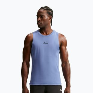 Maglia training da uomo Nike Pro indigo storm/black