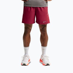 Pantaloncini da corsa da uomo Nike Miler tough red/sport red