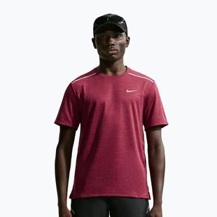 Maglia da corsa da uomo Nike Miler Dri-Fit UV tough red/mystic dates