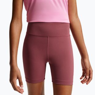 Pantaloncini bambini Nike One pink smoke/white