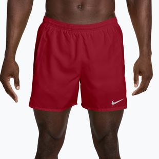 Pantaloncini da corsa da uomo Nike Miler tough red