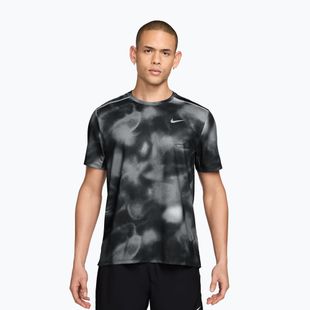 Maglia da corsa da uomo Nike Miler black