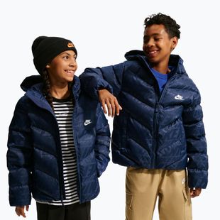 Giacca imbottita per bambini Nike Sportswear "All Day Play" midnight navy/white
