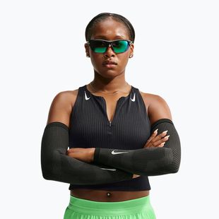 Maglia da running da donna Nike AeroSwift black/white