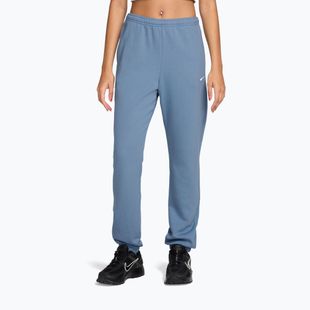 Pantaloni da donna Nike Studio Fleece work blue/sail