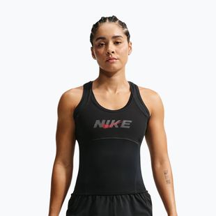 Maglia da allenamento donna Nike One black/black/university red/white