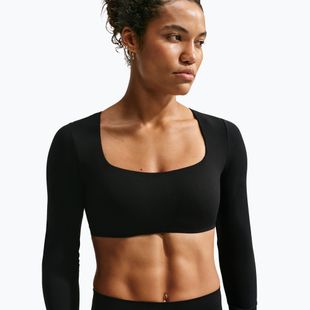 Reggiseno sportivo Nike Zenvy black/cool grey