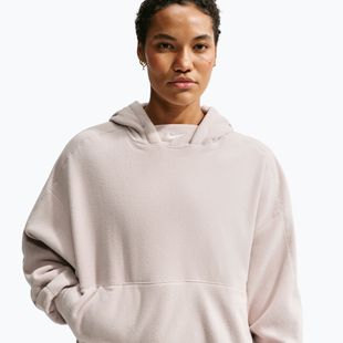 Felpa da allenamento donna Nike One Therma-FIT Oversized cream Ii/white