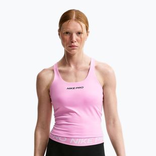 Maglia da allenamento donna Nike Pro Sculpt pink rise/black