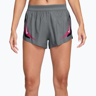 Pantaloncini da corsa da donna Nike AeroSwift iron grey/white