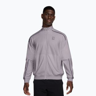Felpa da tennis uomo Nike Court Heritage silver lilac/gridiron