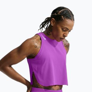 Maglia da running da donna Nike AeroSwift Dri-Fit ADV vivid purple/purple pulse