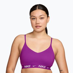 Reggiseno sportivo da donna Nike Dri-Fit Indy Light Support vivid purple