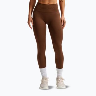 Leggings da donna Nike Pro Seamless High-Waisted 7/8 cacao wow