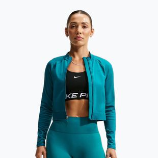 Leggings da donna Nike Pro Seamless High-Waisted 7/8 bright spruce
