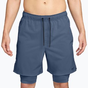 Pantaloncini uomo Nike Unlimited 2in1 Dri-Fit 7" new slate/new slate/black/new slate