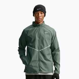 Giacca da corsa da uomo Nike Miler Repel UV camo green/camo green