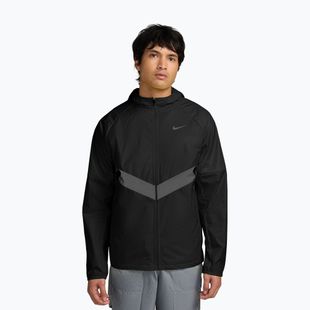 Giacca da corsa da uomo Nike Miler Therma-Fit Repel Winterized black/black