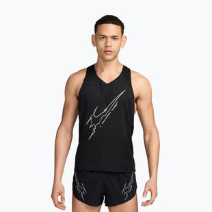 Maglia da corsa da uomo Nike AeroSwift black