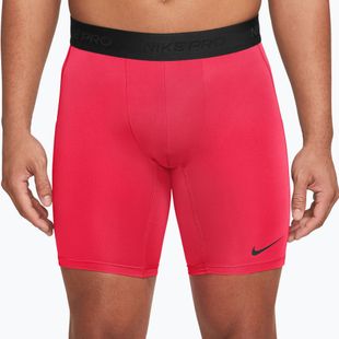 Pantaloncini da allenamento uomo Nike Pro Dri-Fit Fitness Long laser crimson/black