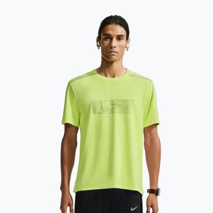 Maglia da corsa da uomo Nike Miler light lemon twist