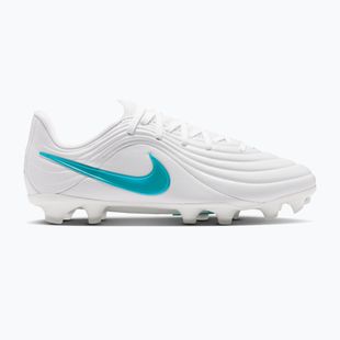Scarpe da calcio bambino Nike Tiempo Maestro Academy Jr FG/MG white/white/dusty cactus