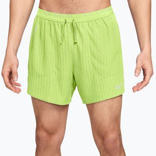 Pantaloncini da corsa da uomo Nike Stride light lemon twist