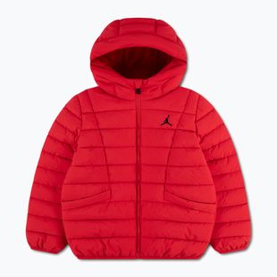Giacca per bambini Jordan Midweight Puffer W/Pipping university red