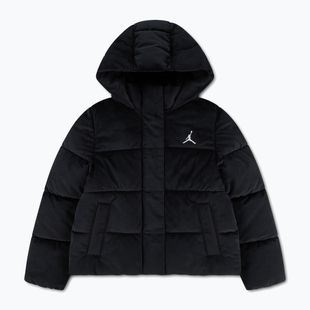 Giacca per bambini Nike Jordan Velvet Puffer black