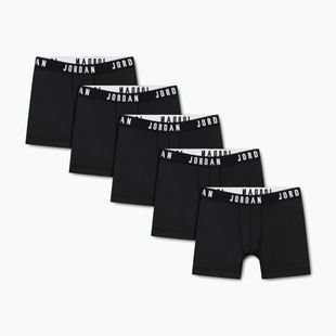 Boxer da uomo Nike Jordan Poly 5pk nero