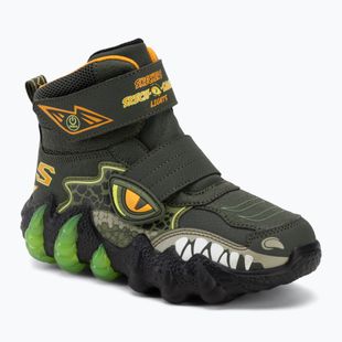 Doposci da bambino SKECHERS Skech-O-Saurus Lights 2.0 green