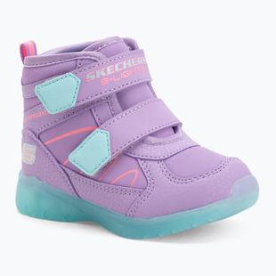 Scarpe da bambino SKECHERS Illumi-Brights Polar Steppers lavanda/multicolore