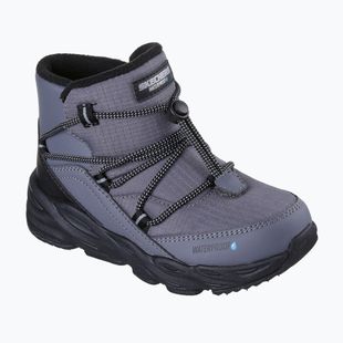 Scarponi invernali bambino SKECHERS Turbo Tread Storm Glider gray